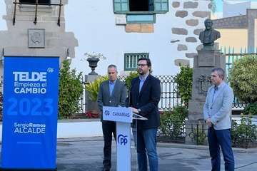 El PP presenta en Telde a Sergio Ramos como candidato a la Alcaldía de la ciudad/Antonio Alí y TA.